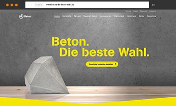 Beton. Die beste Wahl.